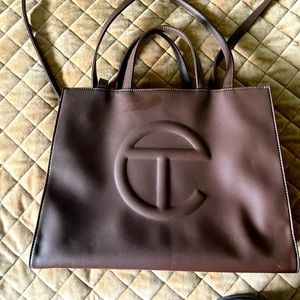 Medium Chocolate Telfar Shopping Bag